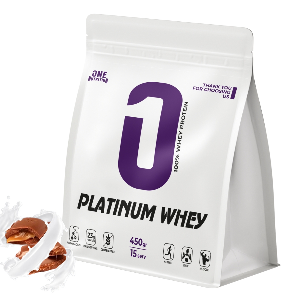Протеин ONE NUTRITION Platinum Whey 450 g Шоколад