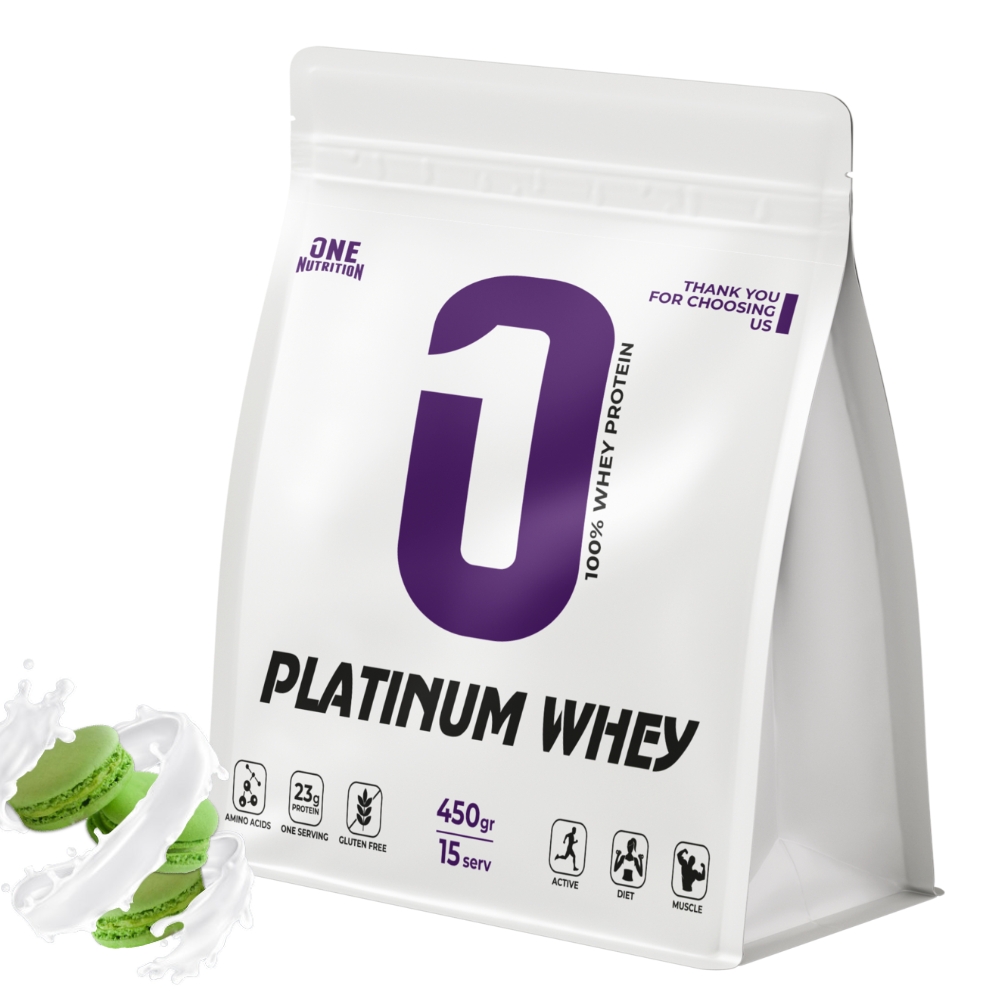 Протеин ONE NUTRITION Platinum Whey 450 g Фисташка