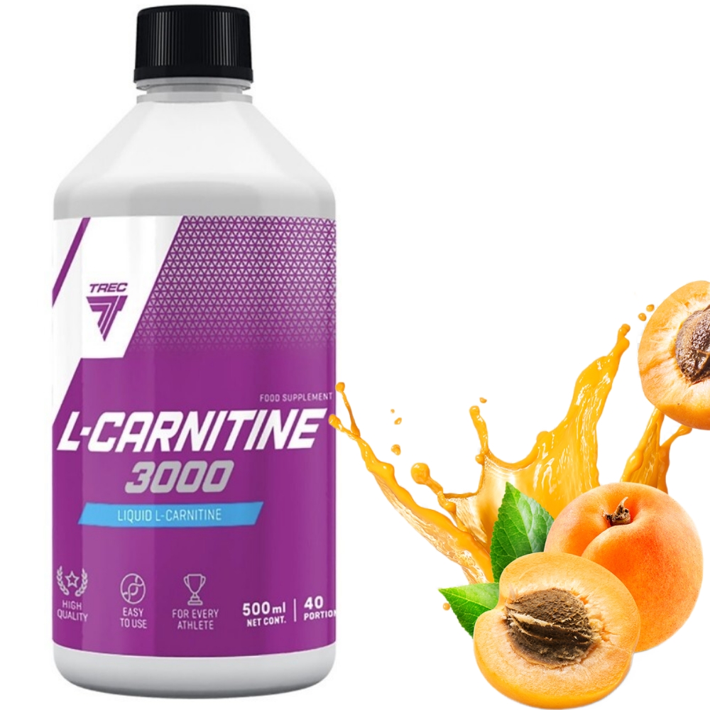 L-карнитин Trec Nutrition Л-карнитин 3000 (L-Carnitine) 500 ml Абрикос